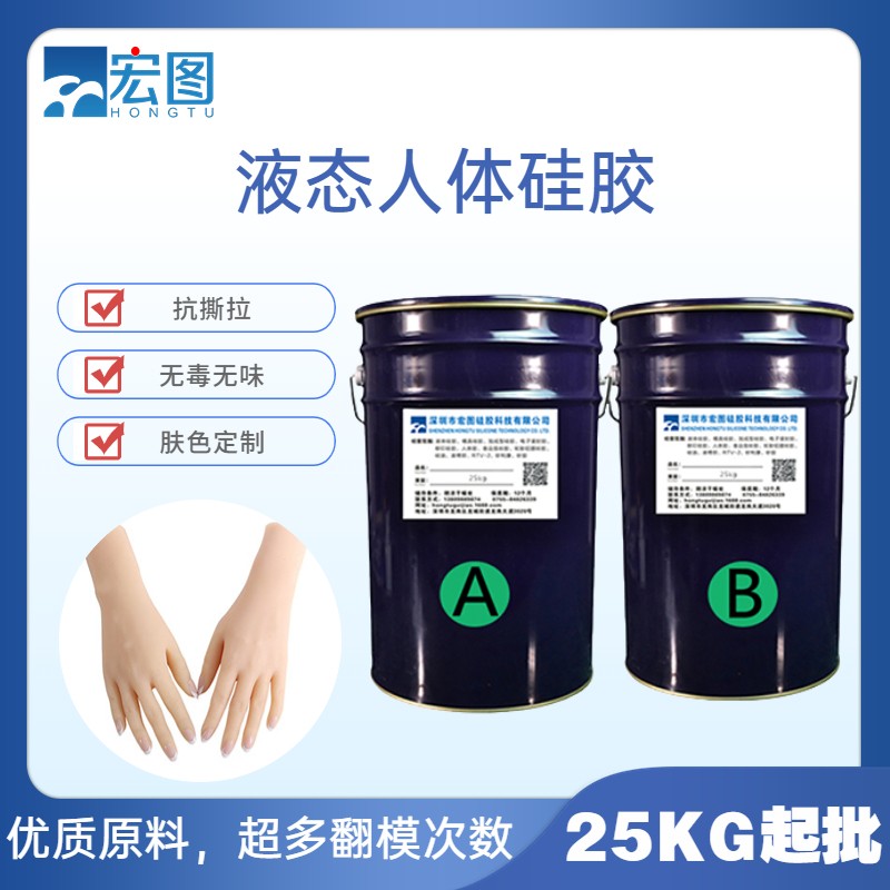 液態人體硅膠原料，人體相關制作的革新伙伴
