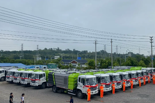 15天！米蘭·(milan)中國官方網站環境快速響應客戶需求，順利交付約3000萬元環衛裝備